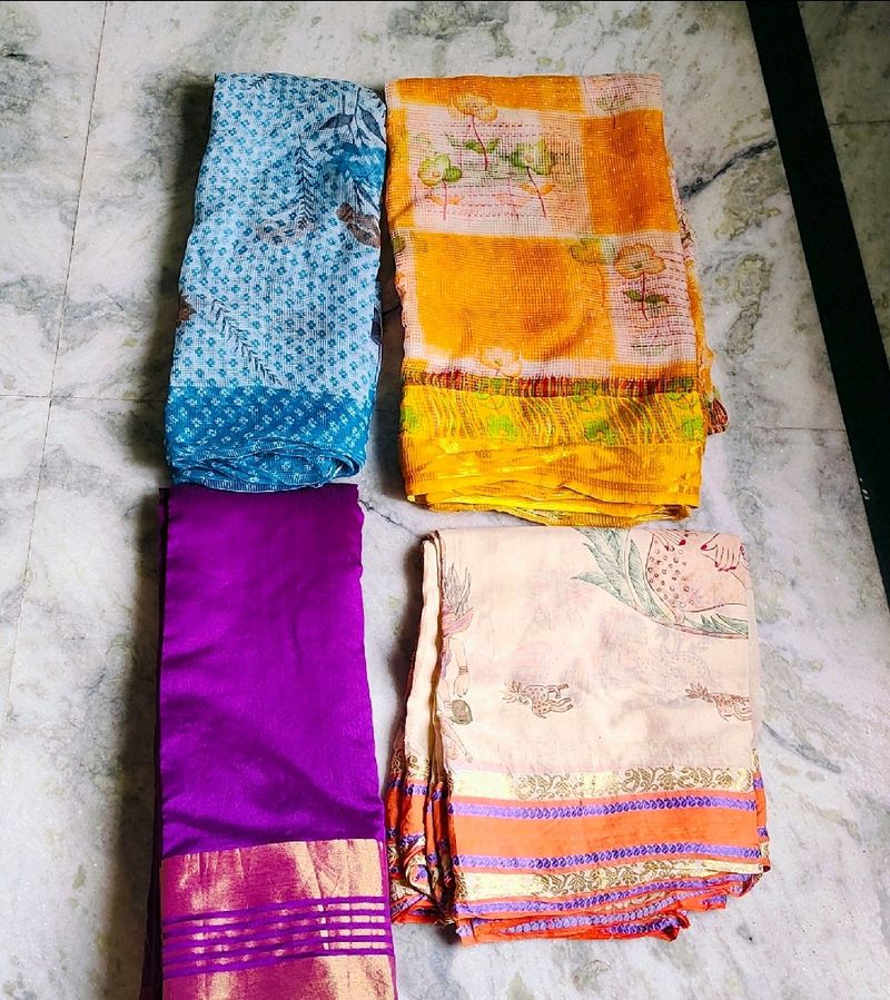 Cotton saree