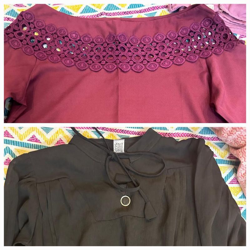 2 Combo Tops In A Very Good Condition