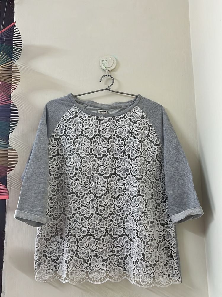 Lee Cooper Grey Top