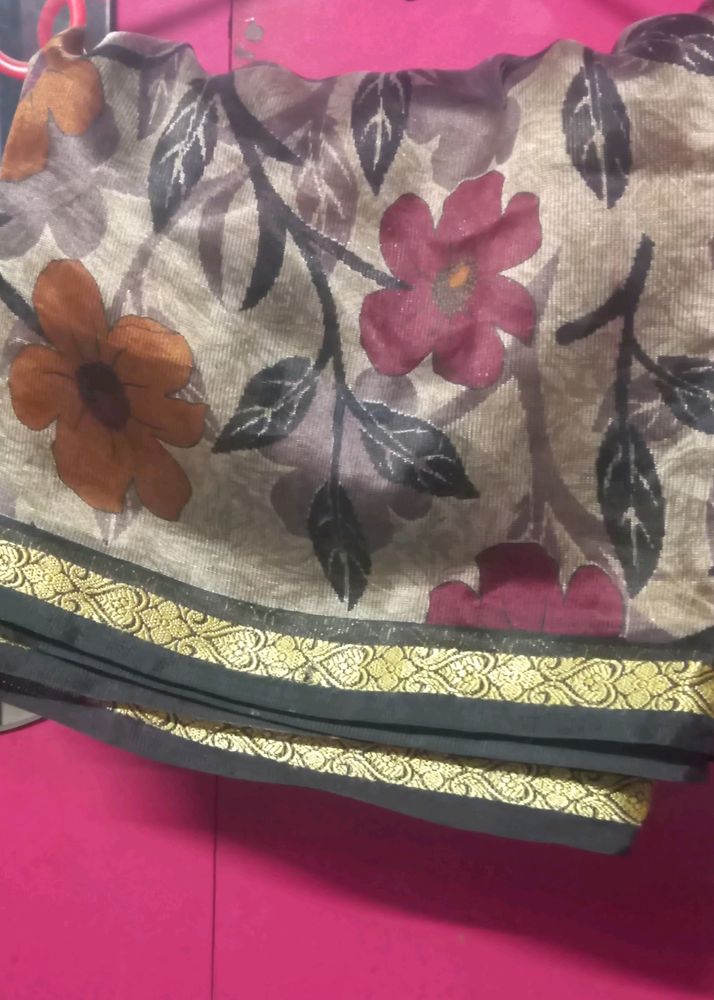 Multicolor Saree