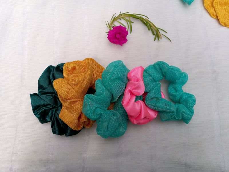 Scrunchies (Pack Of 5)