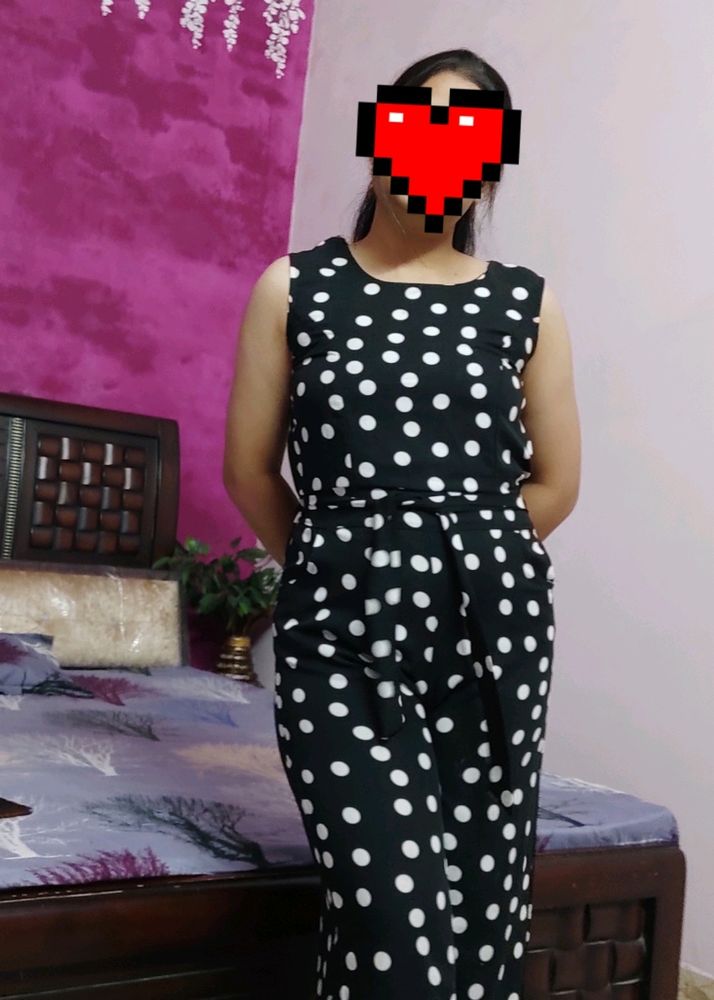 Polka Dot Jumpsuit