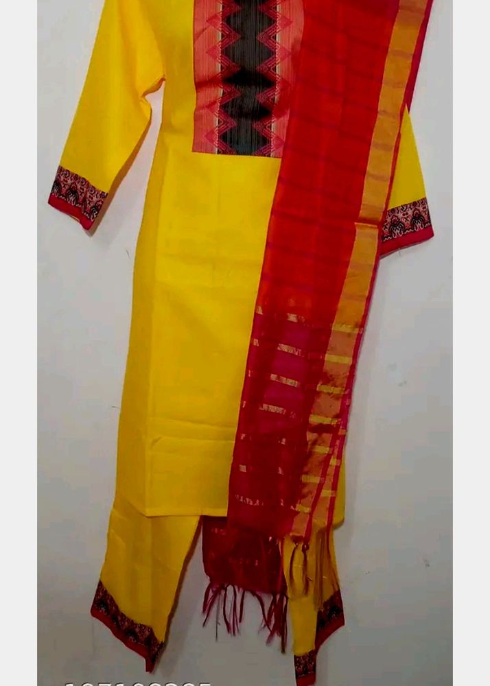 Mustard Yellow Kurta Set