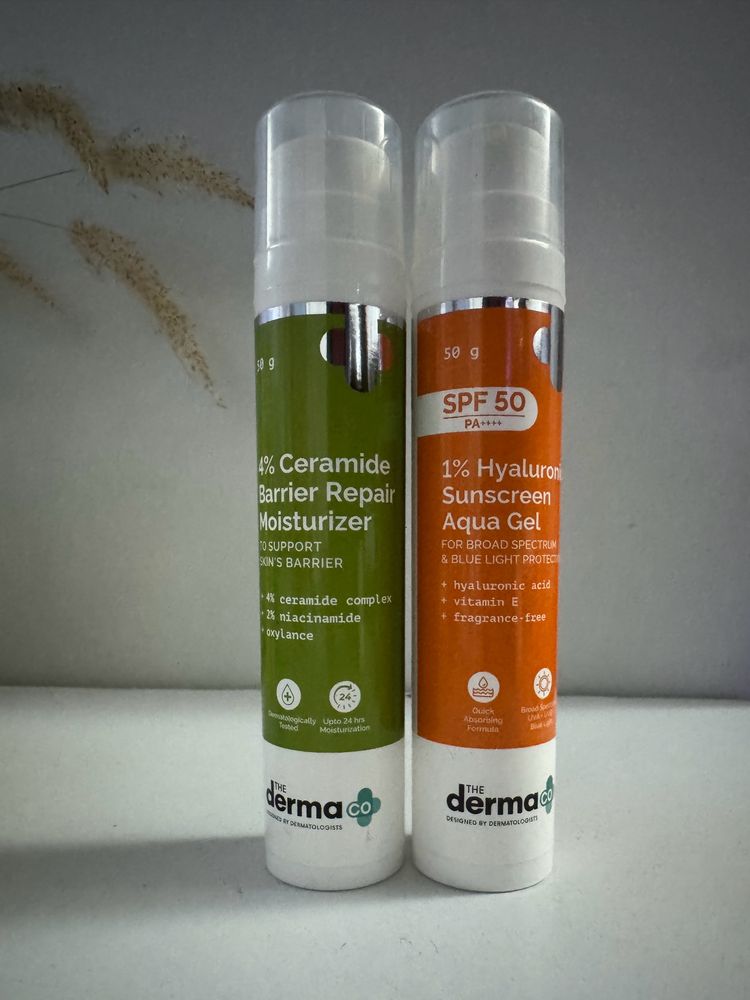 Derma Co Moisturizer And Sunscreen