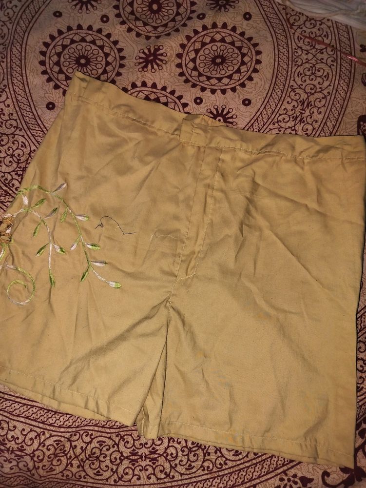 Cotton Breathable Shorts For Summer Wear