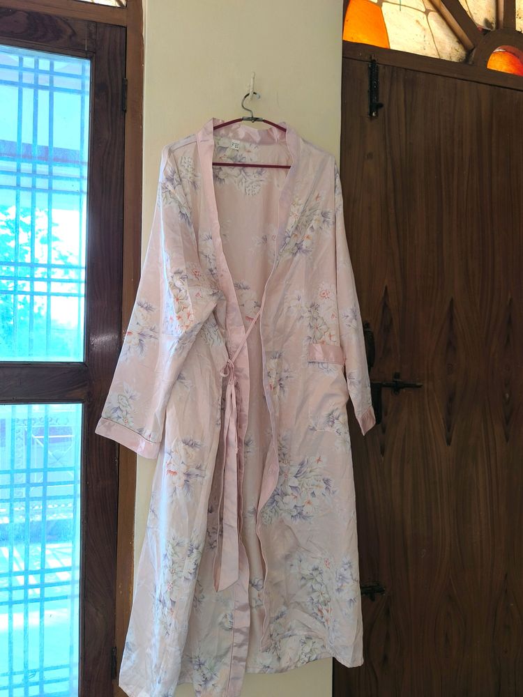 Large Flowers Print Korean Nighty Shrug🇰🇷