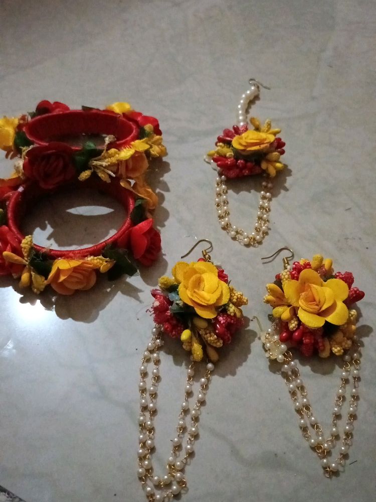 Artificial Flower Jewellery