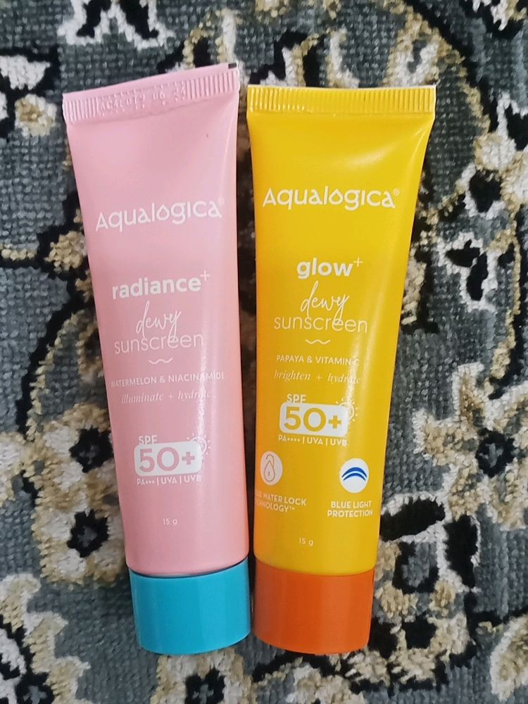 Aqulogica Radiance And Glow Dewy Sunscreen