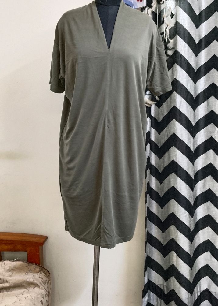 Plus Size Olive Dress