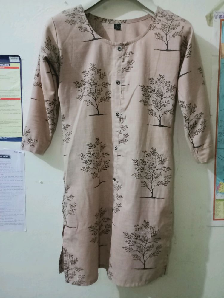 Brown Kurti