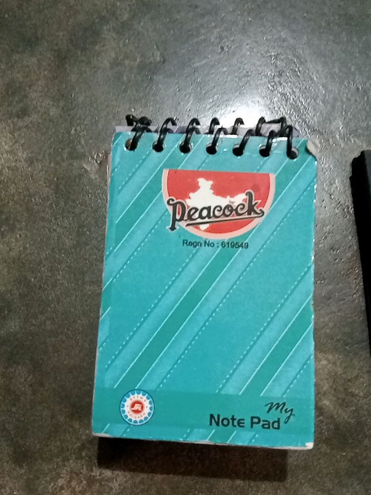 Pocket Diary ,Pen  And StickyNotepad