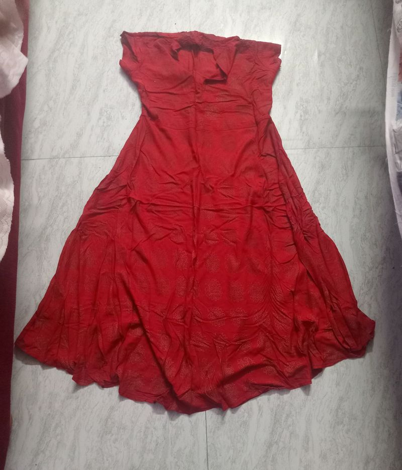 Biba Kurti Red