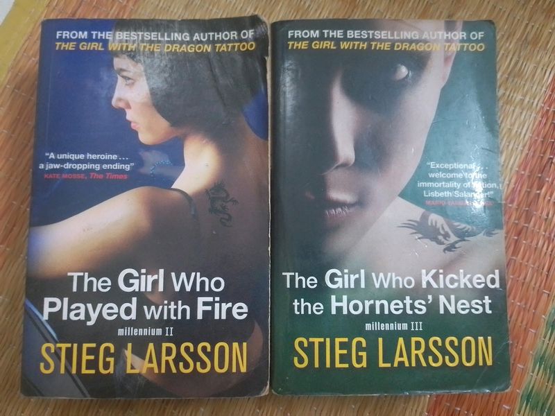 Steig Larsson Girl Who Played With Fire N Hornet