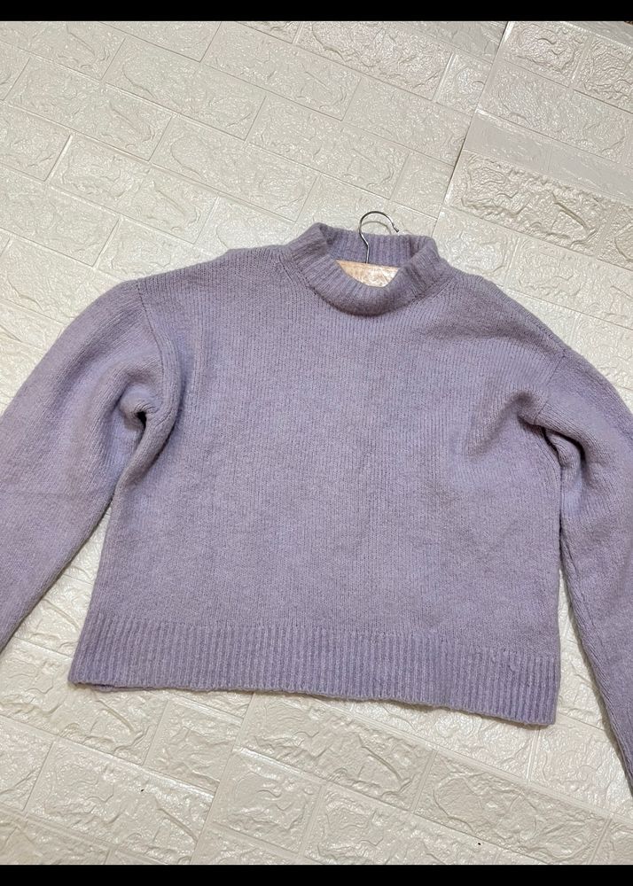 Lavender Sweater (zara)