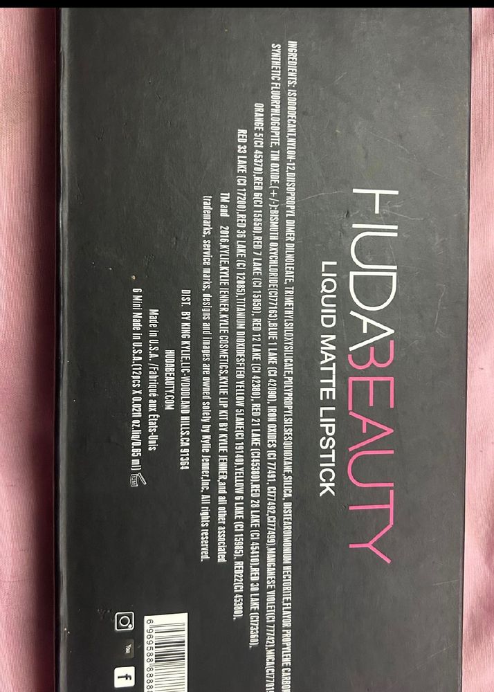 Huda Multi Lipstick