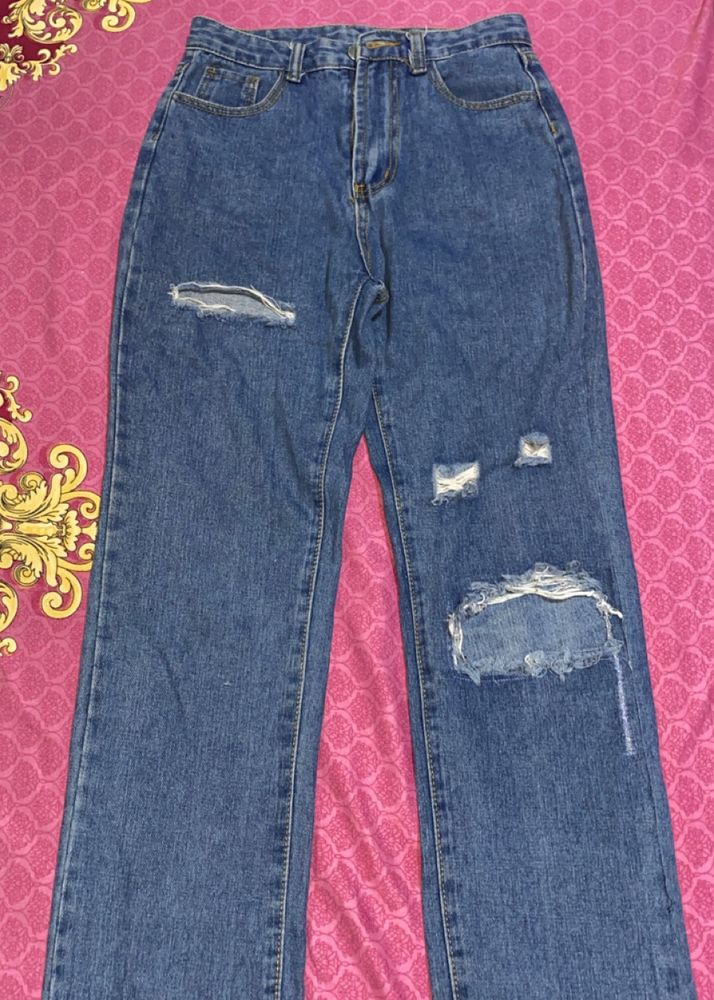 Blue Denim Jeans (Size- XS)