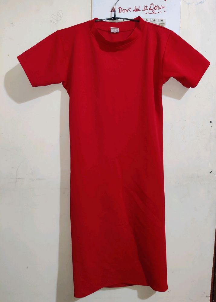 Red Bodycon One Piece