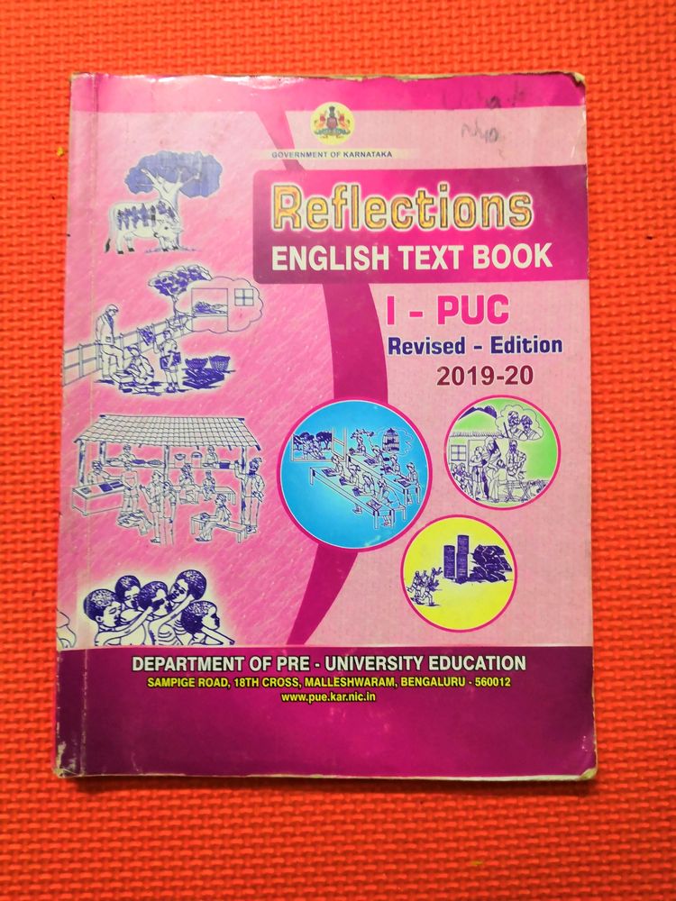 English Textbook For CLASS 11th REFLECTIONS