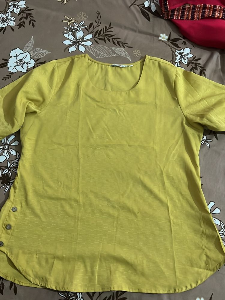 Shree Brand yellow Top