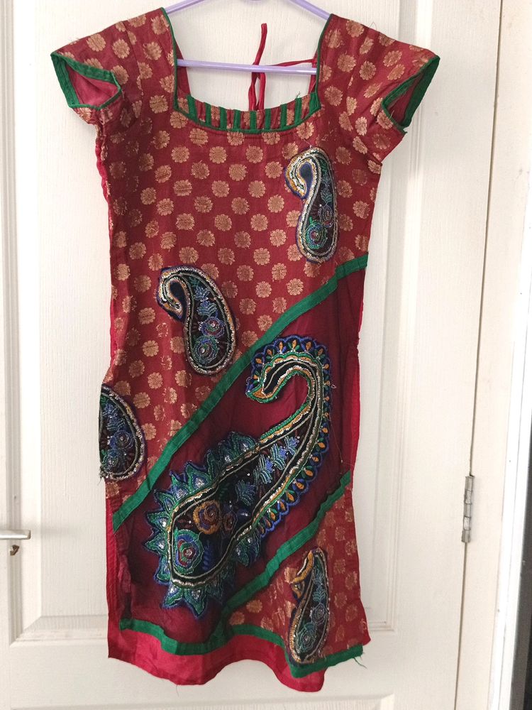 Benarasi Pre-stitched Kurta