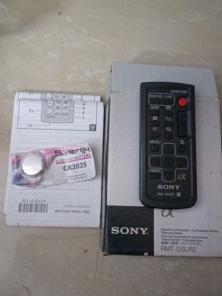 SONY ALPHA CAMERA REMOTE