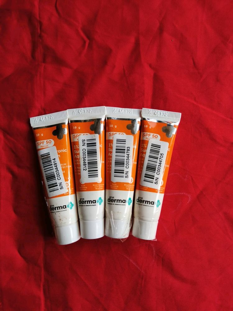 Pack Of 4 Derma Co Spg 50 Sunscreen