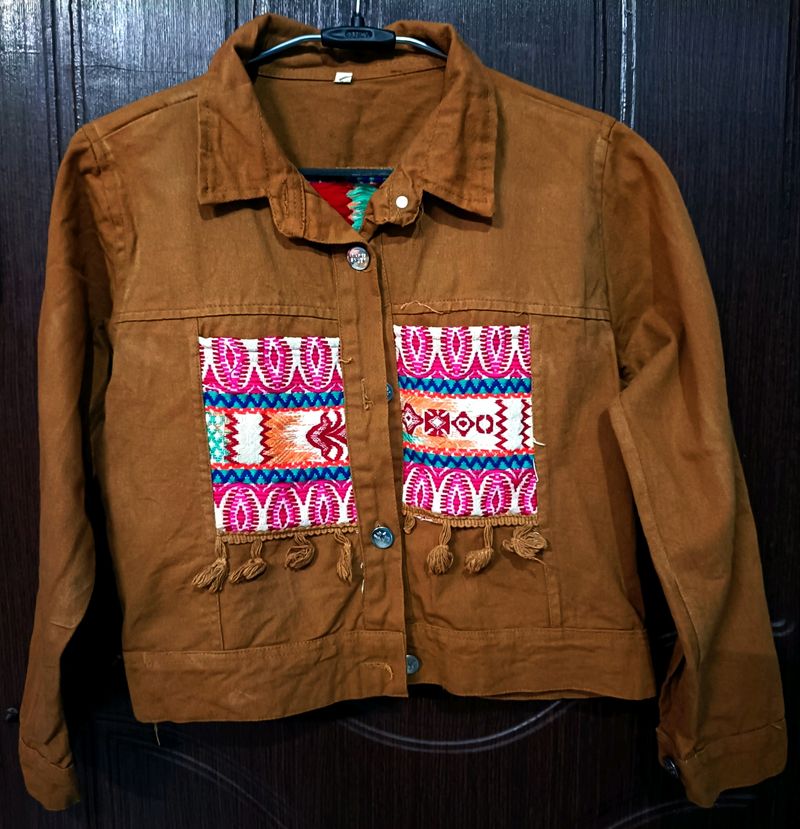 Women Jaipuria Embroidered Jacket