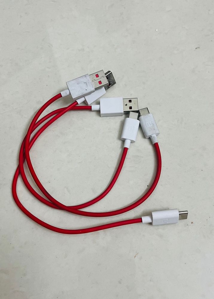 USB to TypeC Cable - Pack Of 3