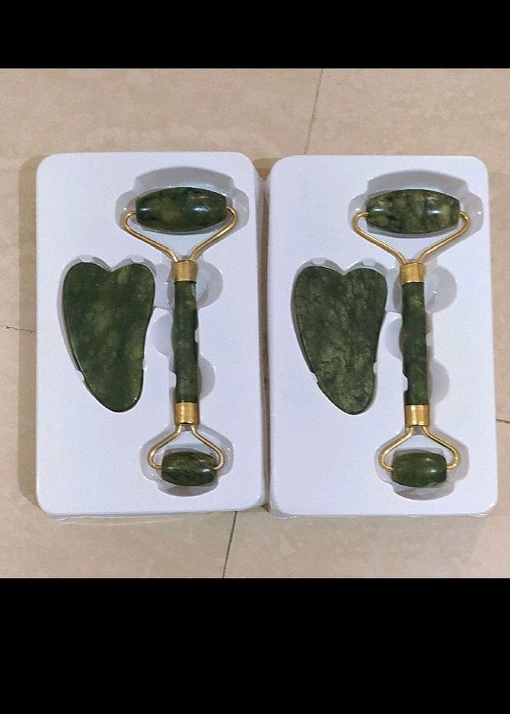 Jade Roller And Gua Sha 1 Set