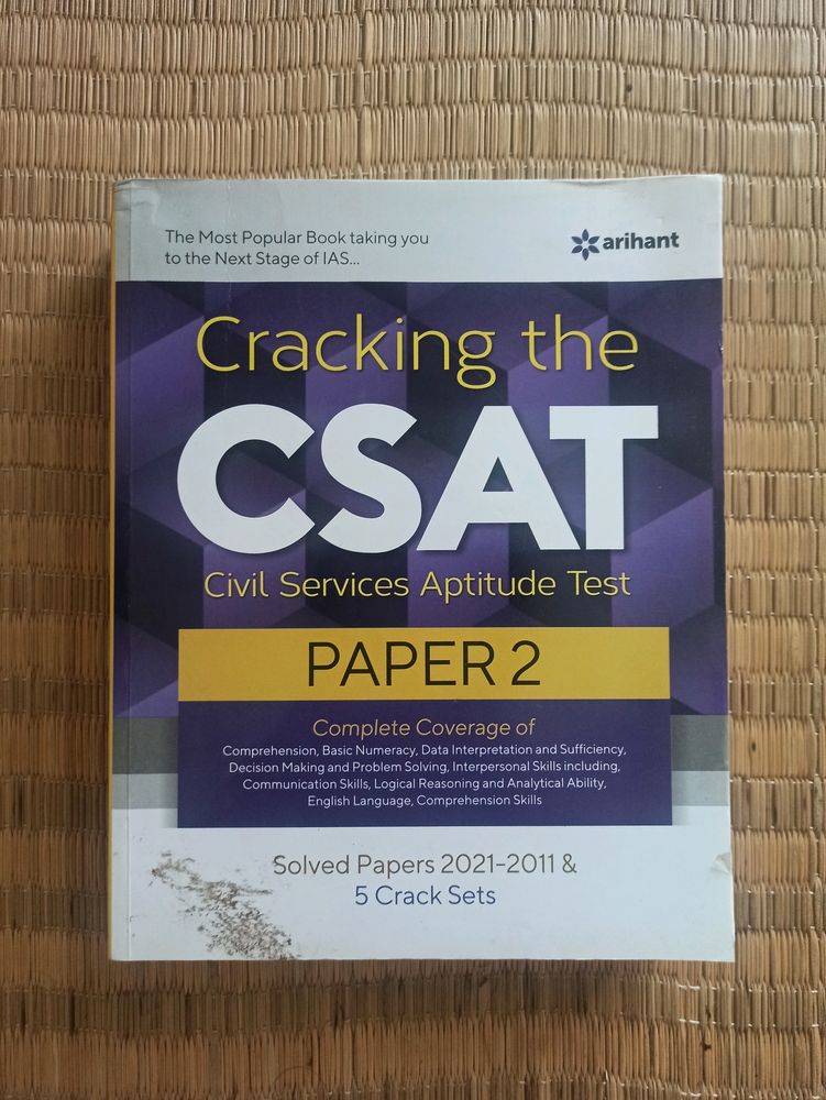 Cracking The CSAT - Paper 2 | Arihant Publications