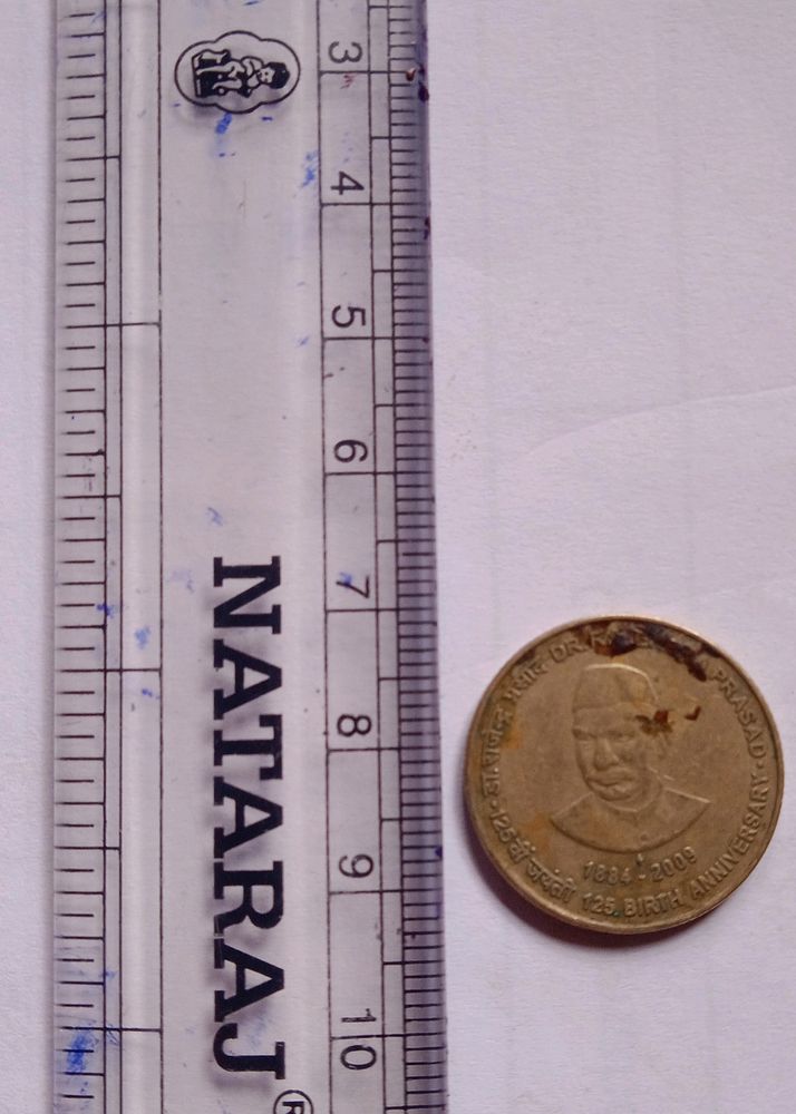 RARE COMMEMORATIVE COIN-DR RAJENDRA PRASAD