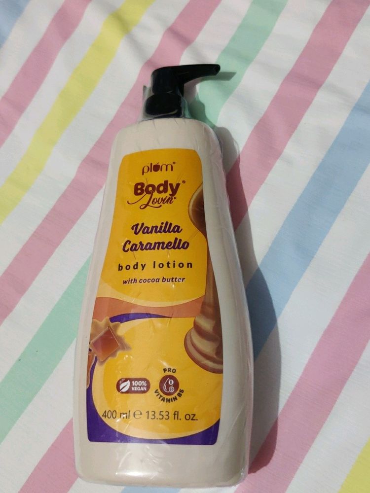 Plum Vanilla Caramello Body Lotion