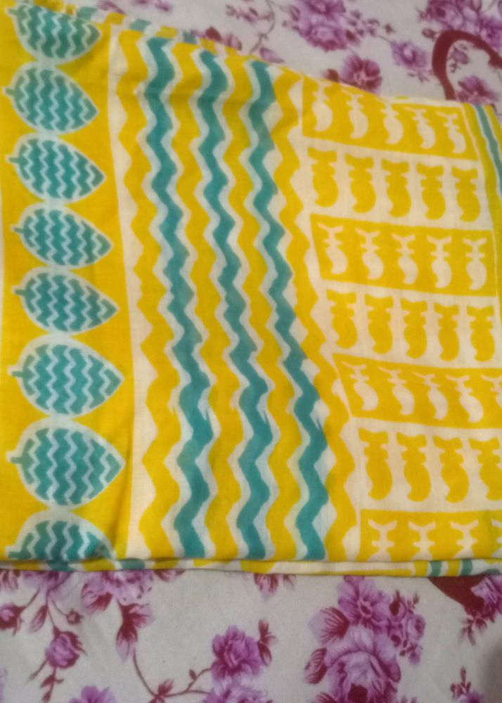 Unused Yellow Dupatta