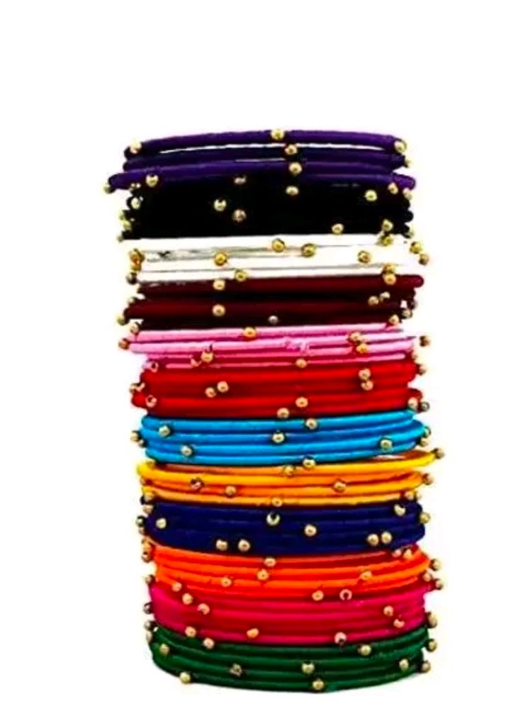 Silk Thread Bangles 🧵🦋