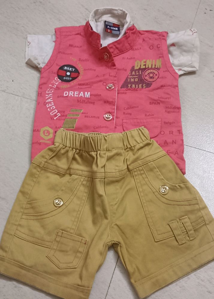 Boy Baby Dress 3 Piece Combo