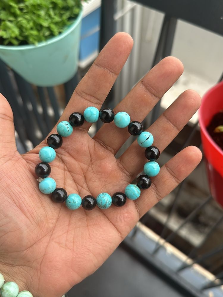 Black Tourmaline And Turquoise