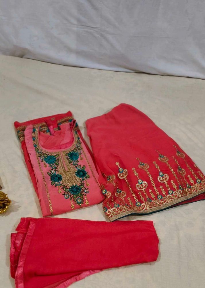 Beautiful Stitched Kurta Palazzo Dupatta Sets