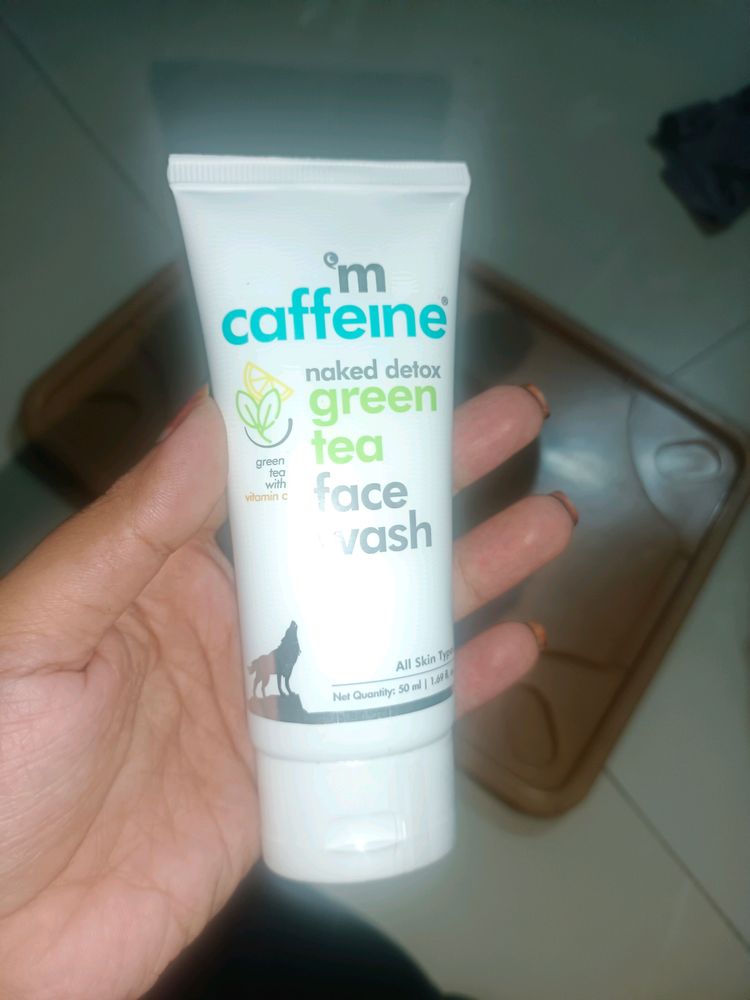 M Caffeine Naked Detox Green Tea Facewash