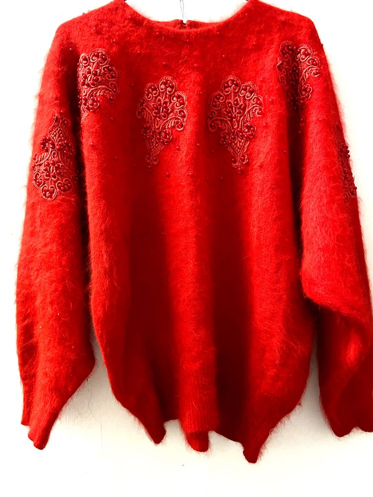 Stylish Soft Korean Angora Pullover