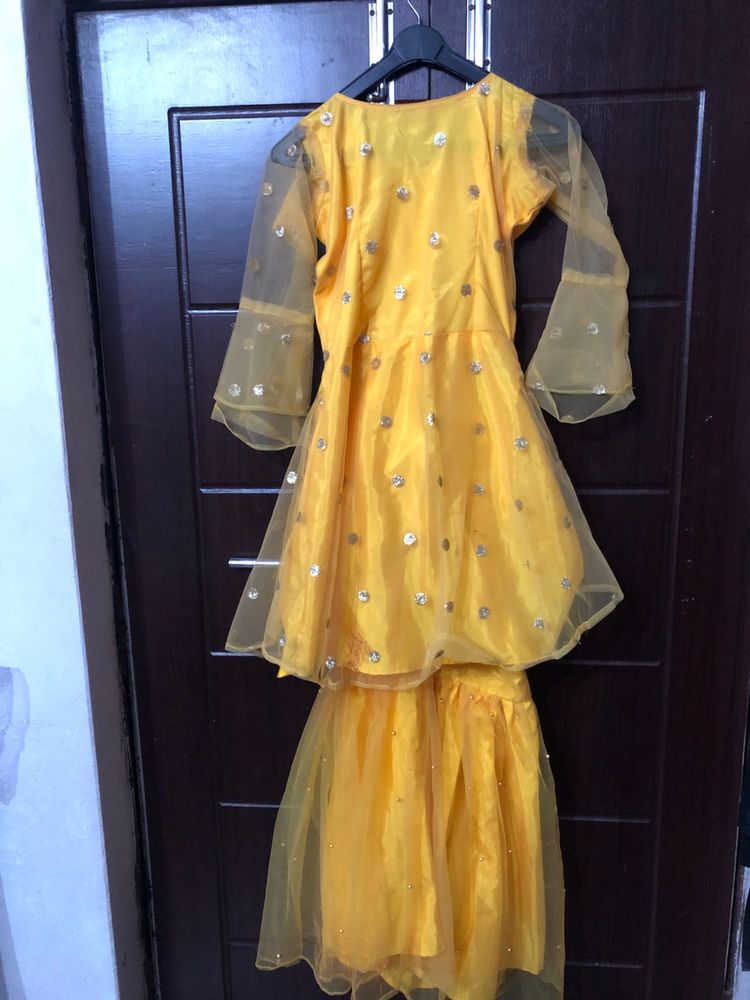 Gharara Frock