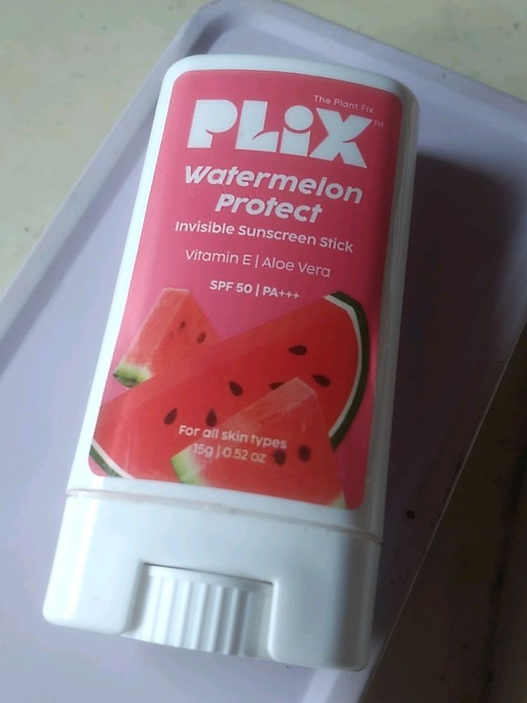 Plix Watermelon Sunscreen Stick