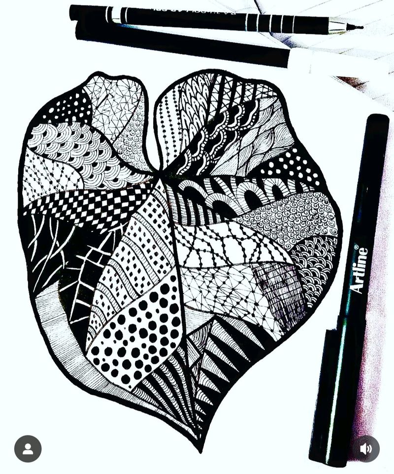 Leaf Artwork (Drawing)