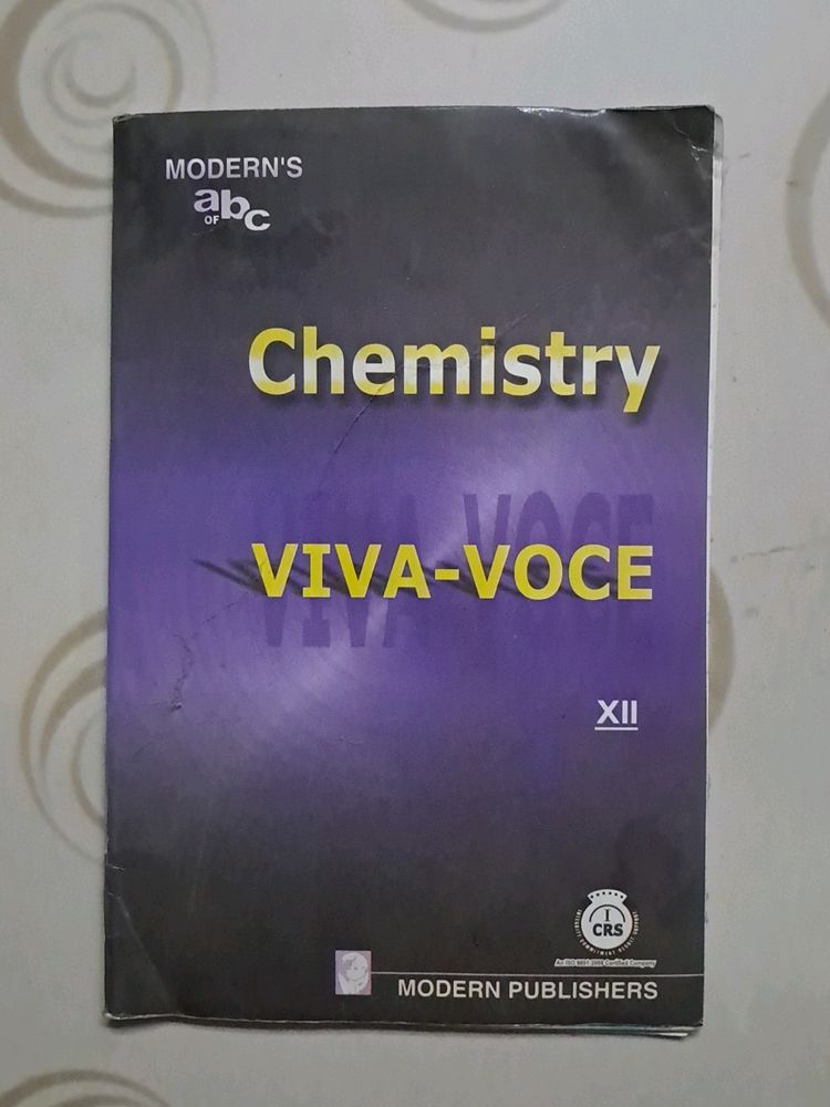 Class 12 Chemistry Viva-voce