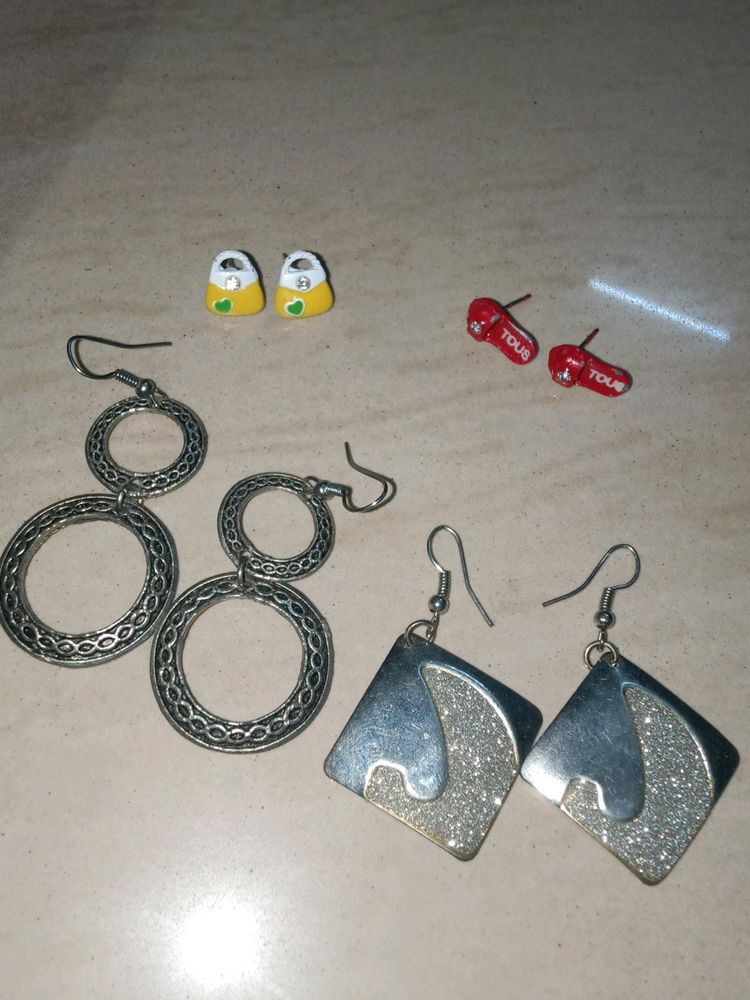 Oxidised Earrings And Studs