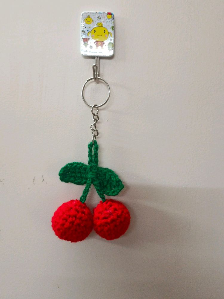 Crochet 🍒 Keychain