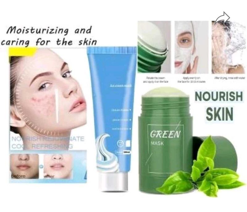 Green Mask Stick With Gel