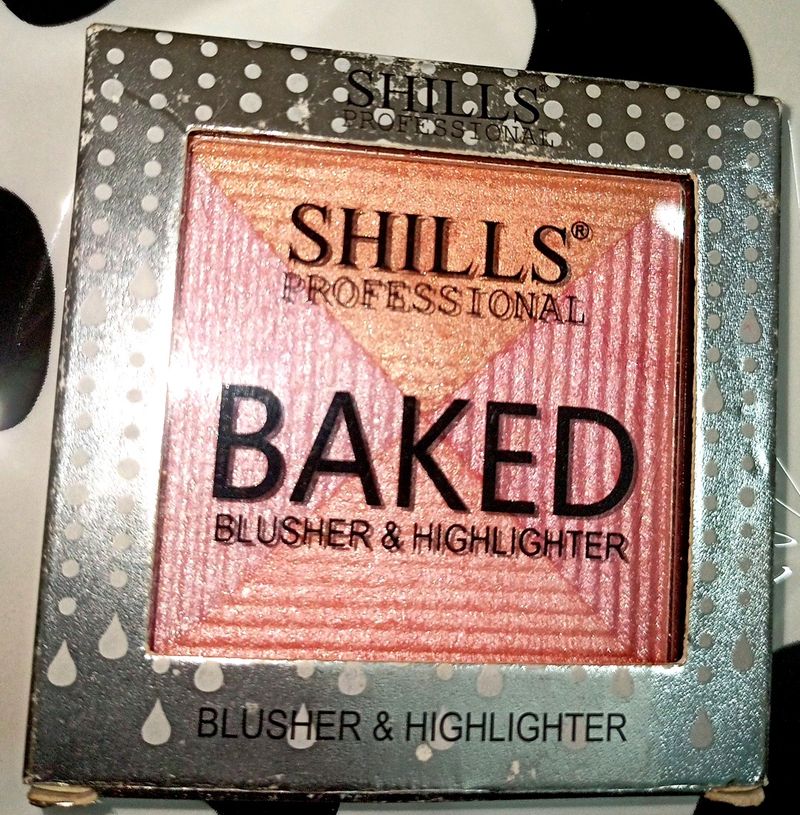 Shills Professional Baked Blusher And Highlighter