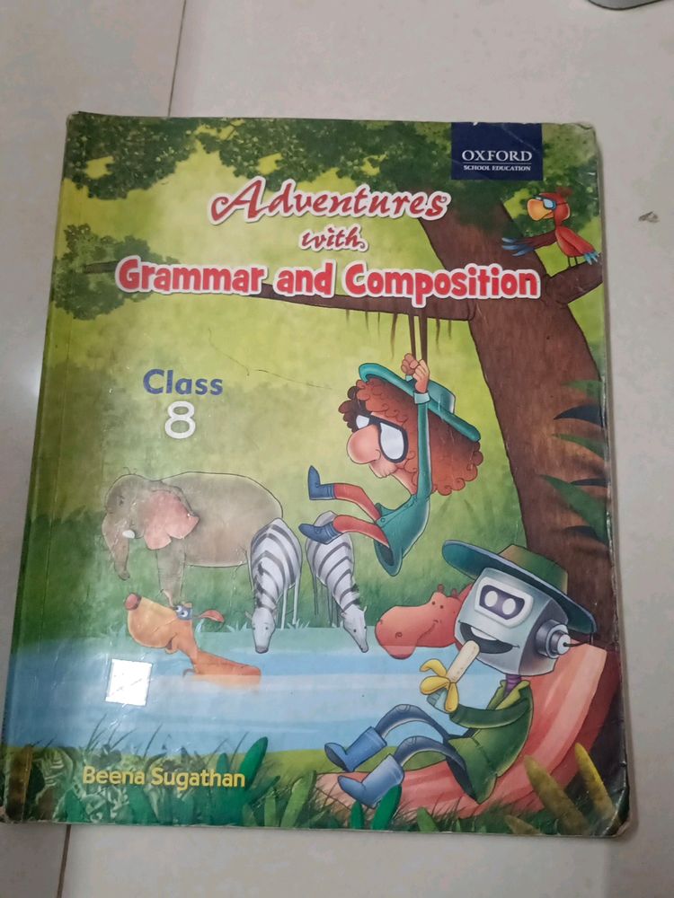 Adventure With Grammar And Composition Class 8