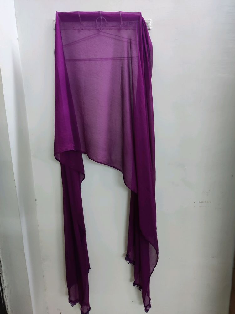 Purple Dupatta