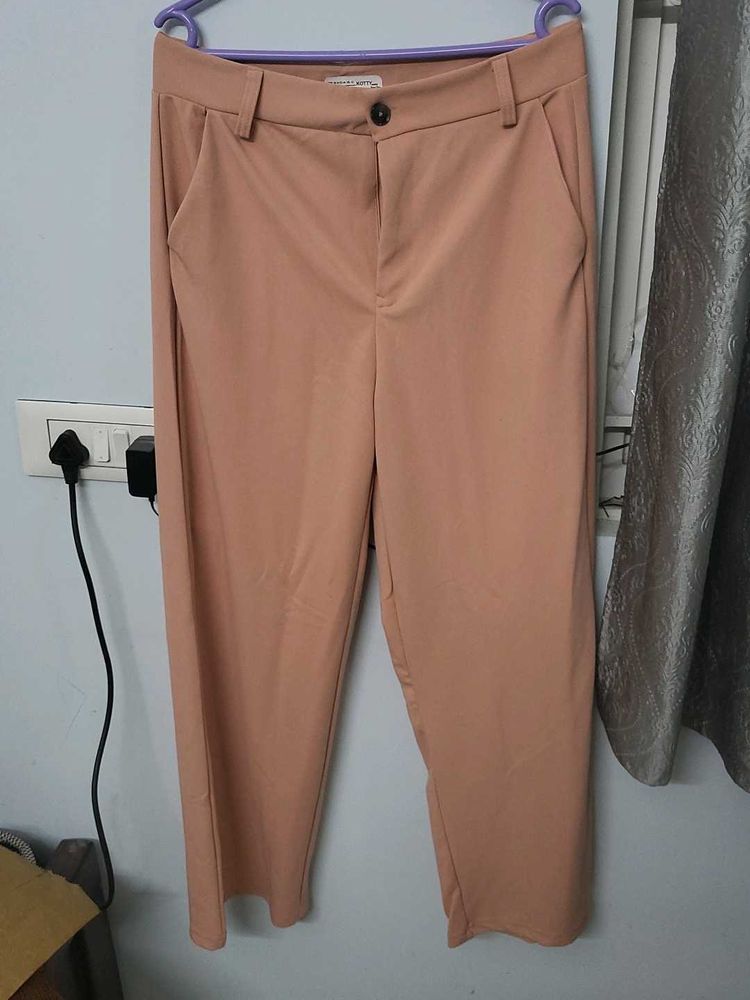 Peach Formal Pants